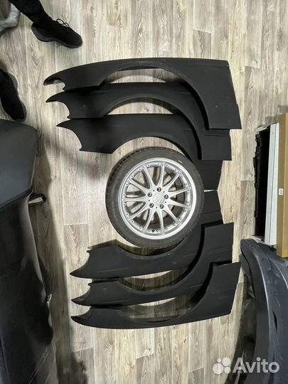 Крыло Бмв е39 Пластик