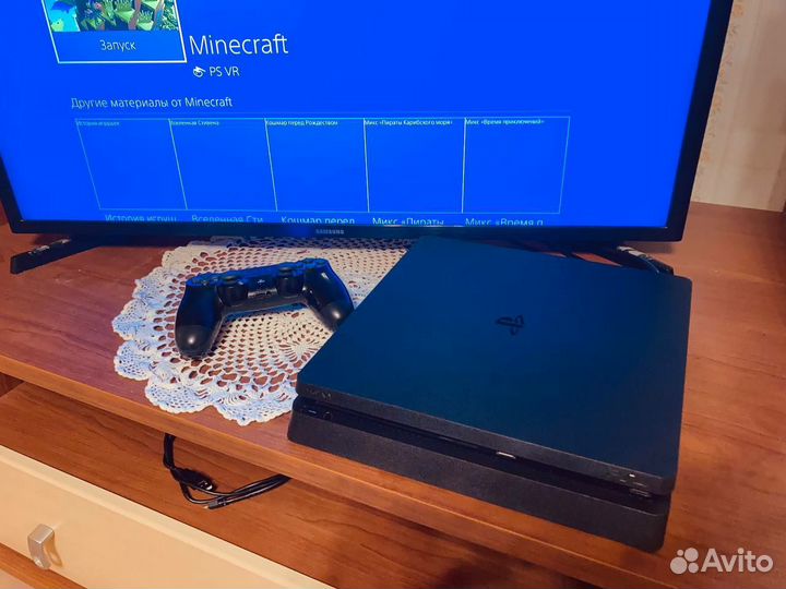 Sony PS4 Playstation 4 slim В идеальном состоянии