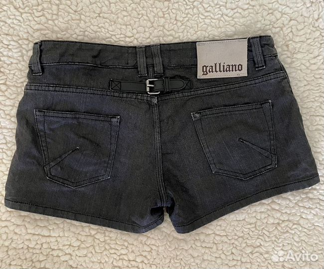 Шорты джинсовые Galliano