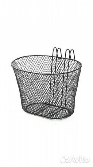 Передняя корзина для велосипеда На крючках