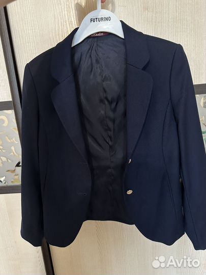 Пиджак школьный для девочки 128