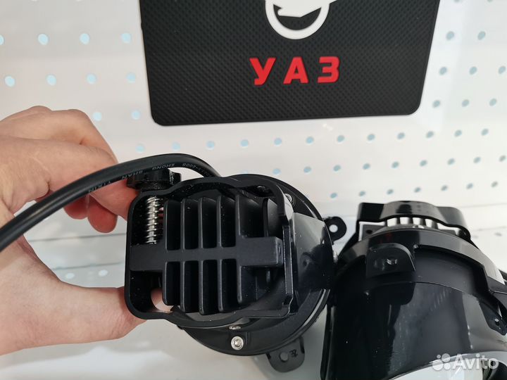 Противотуманные фары УАЗ патриот bi-led линзы
