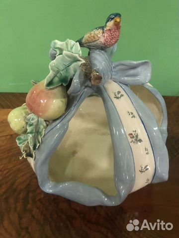 Винтажная ваза фруктовница