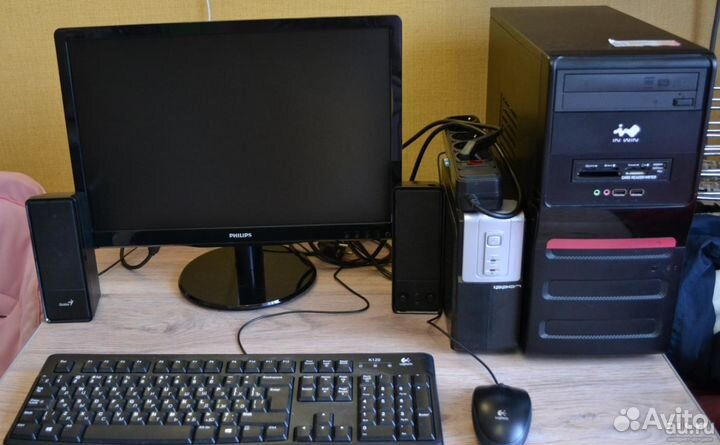 Компьютер AMD X2-5600/2/320/9600Gt+монитор 19