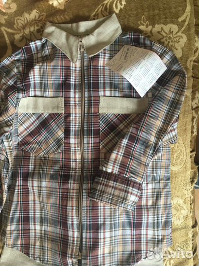 Новые детские костюмы (лен) и рубашка