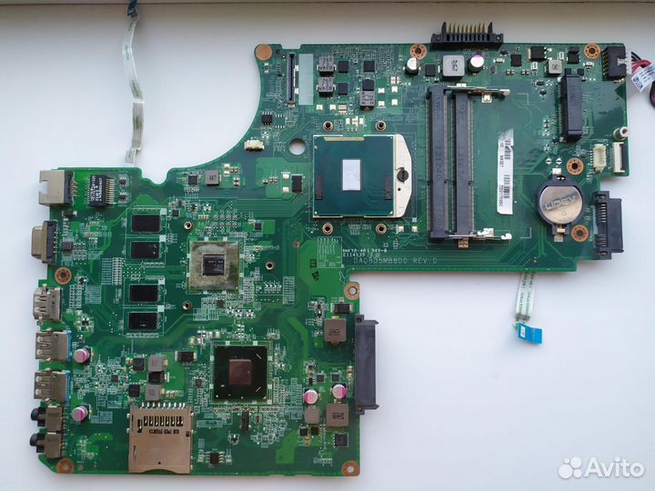 Материнская плата DA0BD5MB8D0 для ноутбука Toshiba