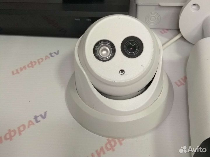 Комплект видеонаблюдения 14 камер 4Мп с микрофоном