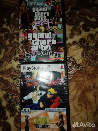 Диски PlayStation 2