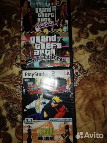 Диски PlayStation 2