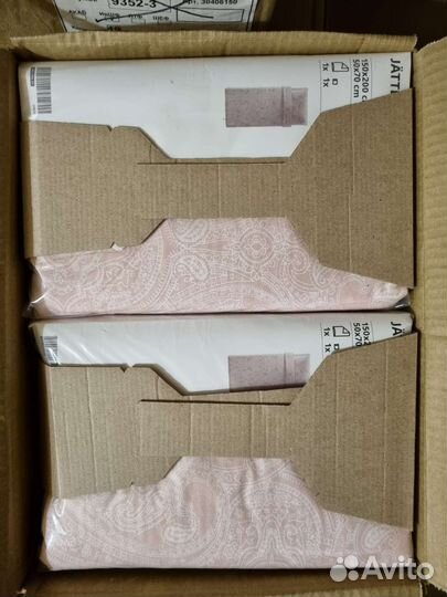 Постельное белье Икеа Двала Йотевалмо Коппарранка