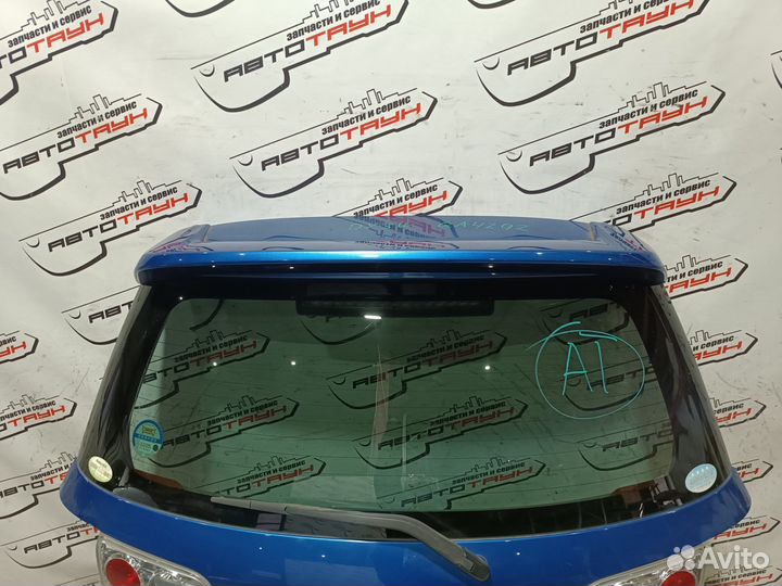 Дверь задняя mazda demio mazda2 DY DY3R DY3W DY5R DY5W D5Y26202X синий, 27B QA4292