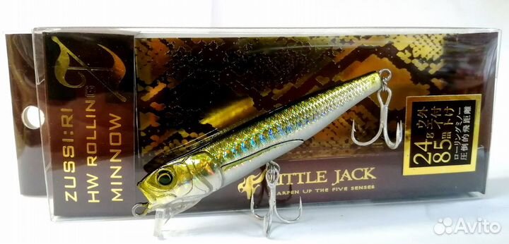 Воблер Little Jack Zussi Rolling Minnow. Оригинал
