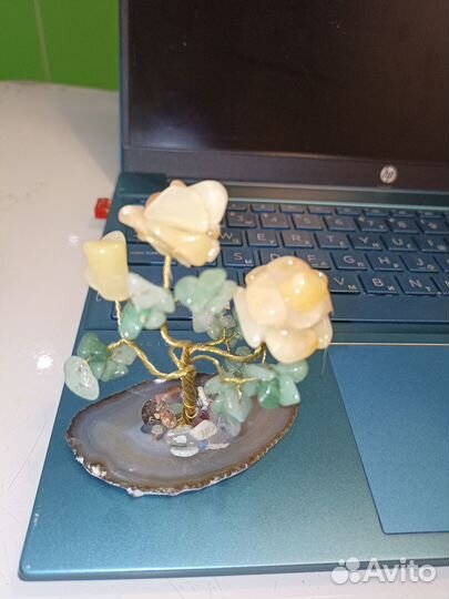Украшение для дома из натуральных камней. 'Цветы
