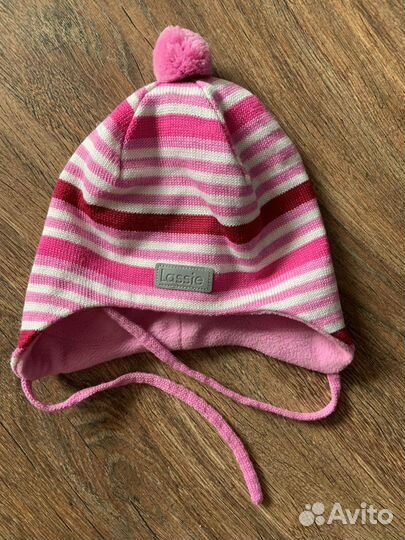 Шапка демисезонная для девочки 42-44