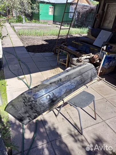 Задний бампер приора 1