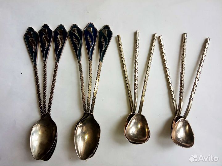 Ложки чайные мельхиор СССР