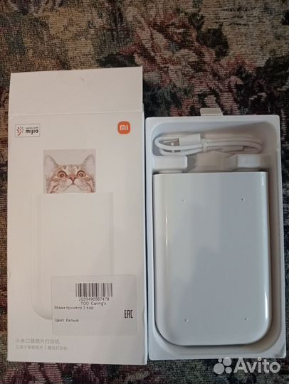 Портативный принтер xiaomi
