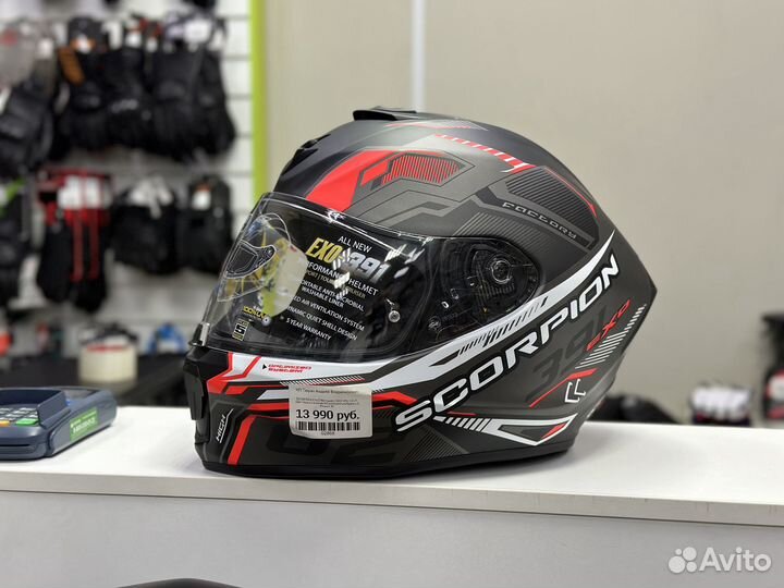 Мотошлем Scorpion EXO-391 Spada