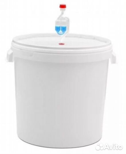 Емкость для брожения 32л+Дрожжи+гидрозатвор