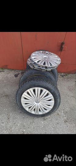 Зимние колеса на volkswagen polo r15