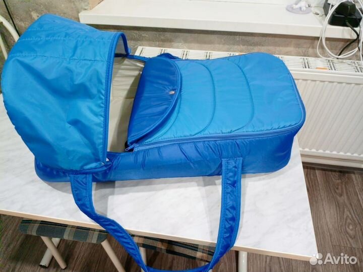 Шезлонг кресло качалка переноска для новорождённых