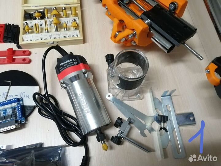 Фрезерный станок с чпу (детали для сборки)