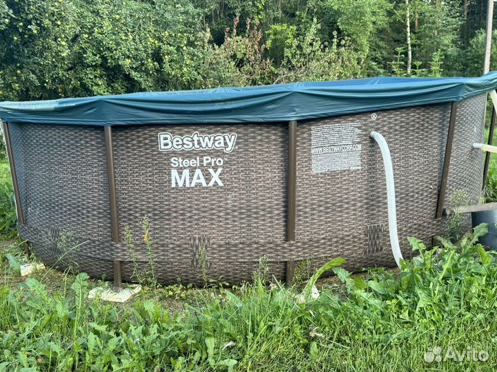 Каркасный бассейн bestway steel pro max