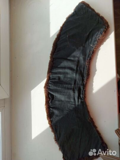 Меховой воротник цигейка