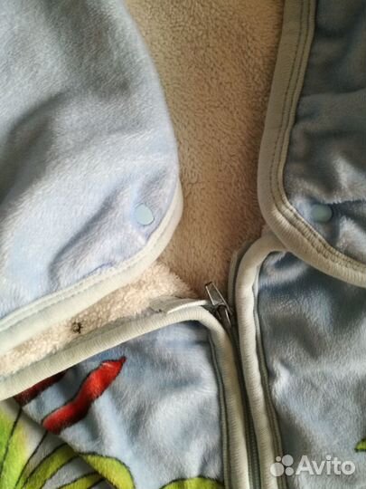 Конверт двухсторонний на замке с кнопками