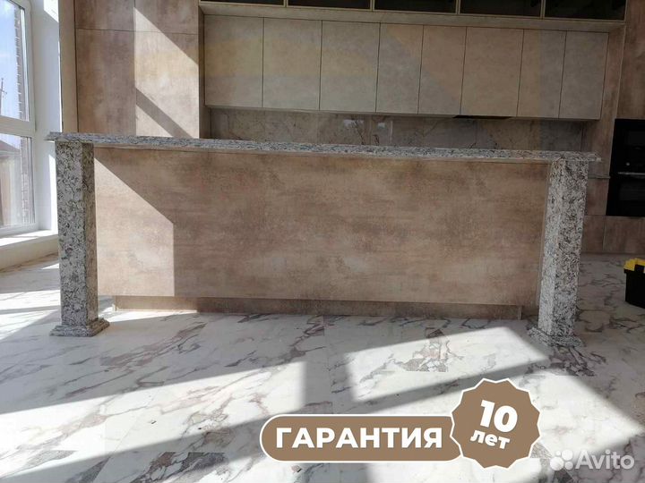 Столешница из искусственного камня с Установкой