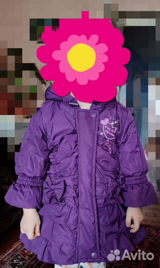 Куртка для девочки 80 86