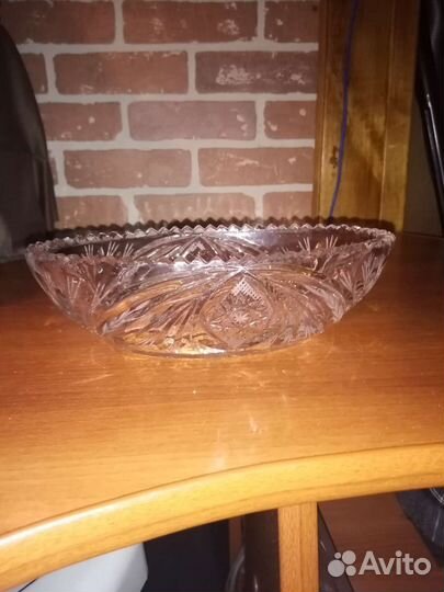 Хрустальная ваза