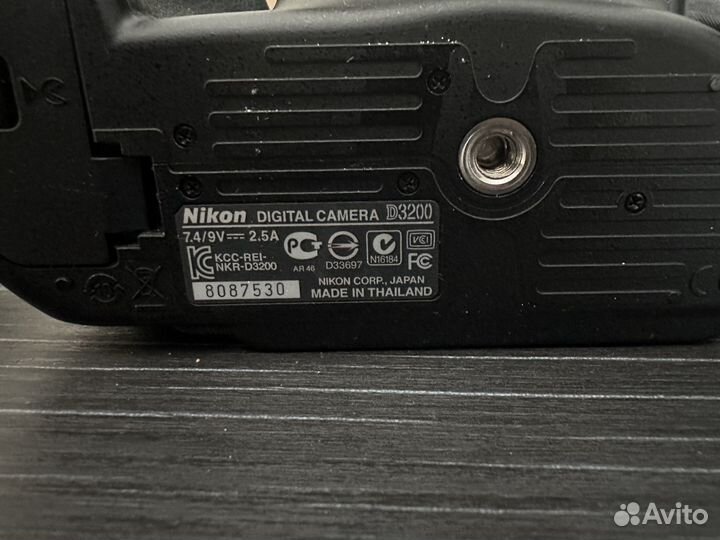 Зеркальный фотоаппарат nikon D3200