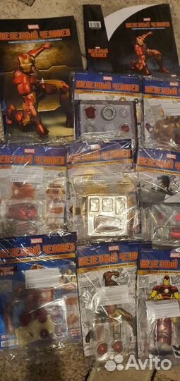 Журнал, собери железного человека Тони стар