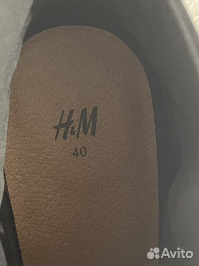 Ботильоны h&m 40