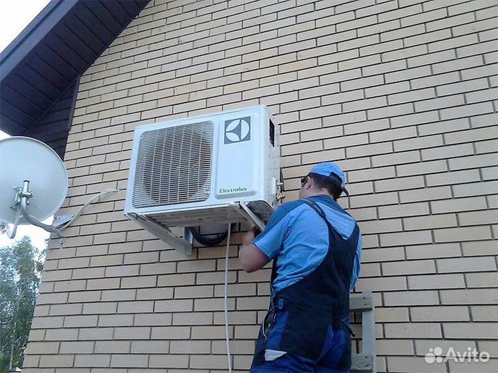 Установка сплит систем альпинист