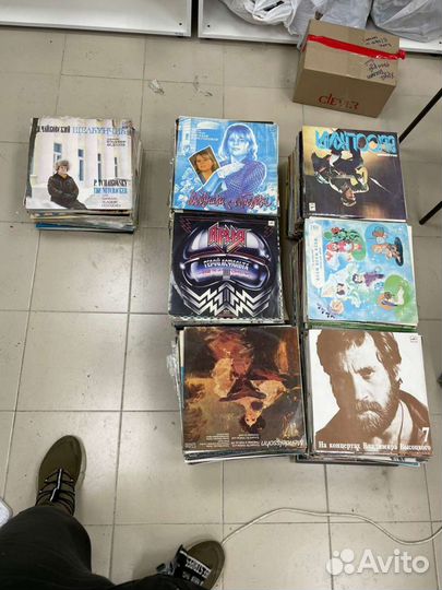 Виниловые пластинки разные опт от 80 штук (сзр)