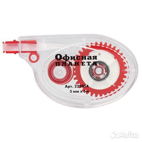 Корректирующая лента офисная планета, 5 мм х 6 м