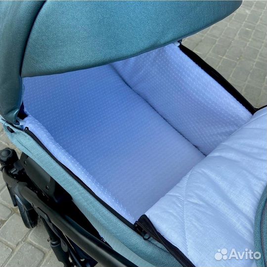 Коляска Tutis Sky 2 в 1 ментол