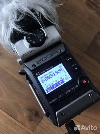 Zoom F1-SP рекордер с направленным микрофоном