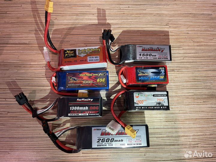 Аккумулятор lipo 4s 3s 2s