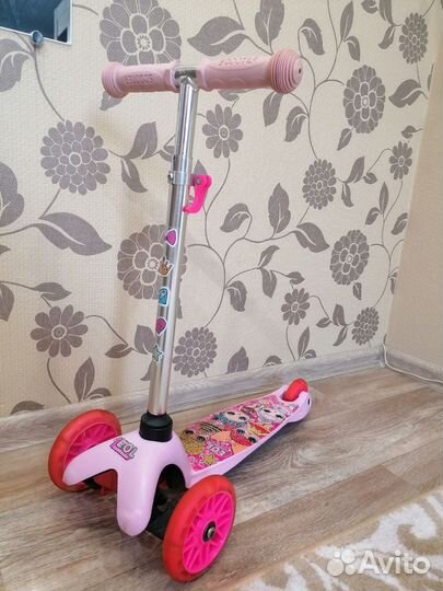 Самокат детский l.o.l surprise трехколесный