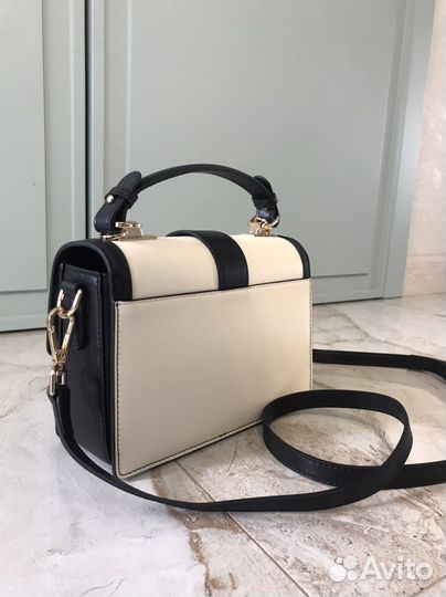 Сумка натуральная кожа бежевая