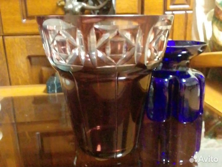 Вазы арт деко из стекла