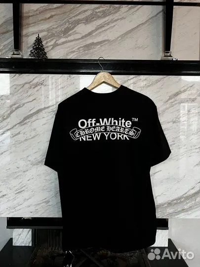 Футболка Chrome Hearts OFF white