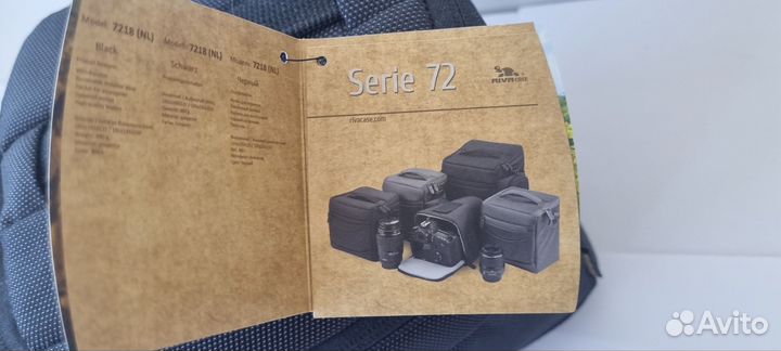 Сумка для фотоаппарата Rivacase 7218 black