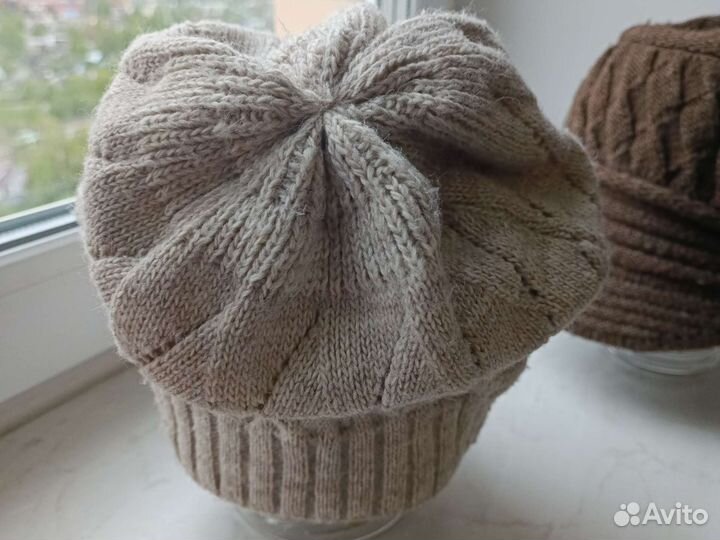 Шапка женская вязаная