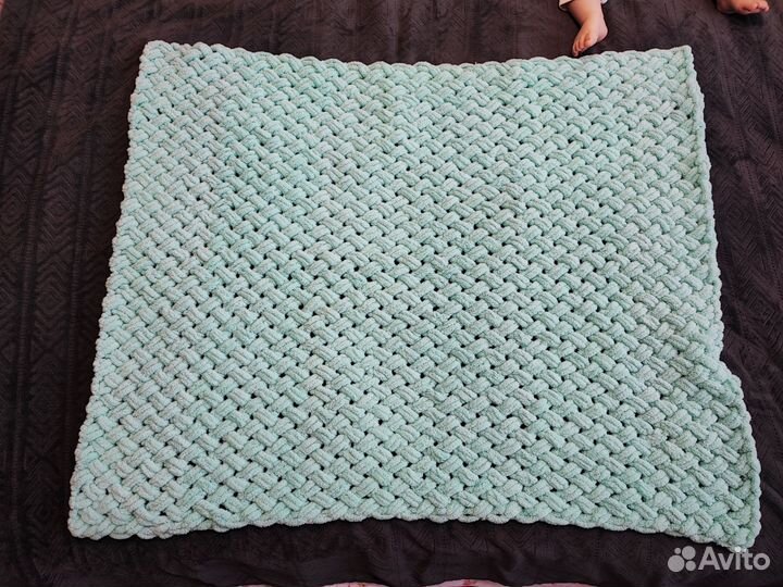 Плед ручной работы