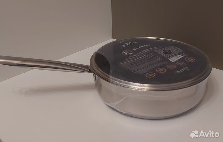 Сковорода Катюша 28см, 26см, 24см новая