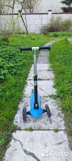 Самокат детский трехколесный бу